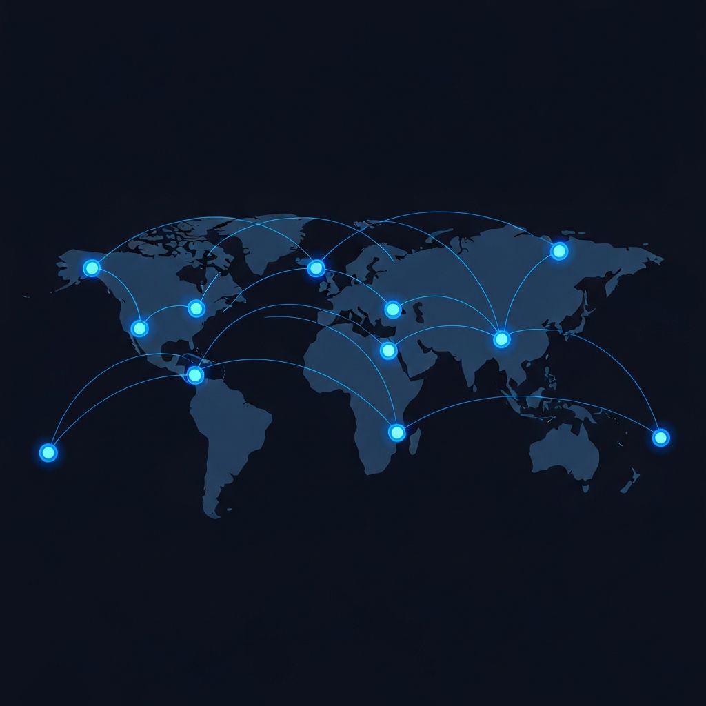 MightyWebb global network — 21 data centers across 6 continents